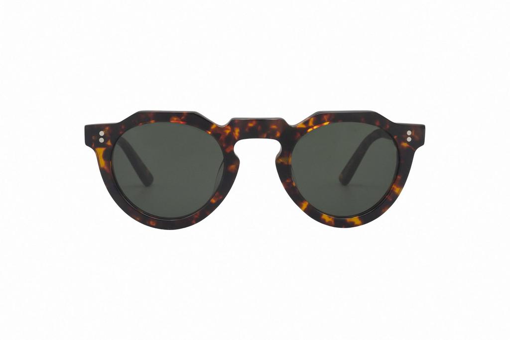 Lesca Lesca Pica Round Frame Sunglasses