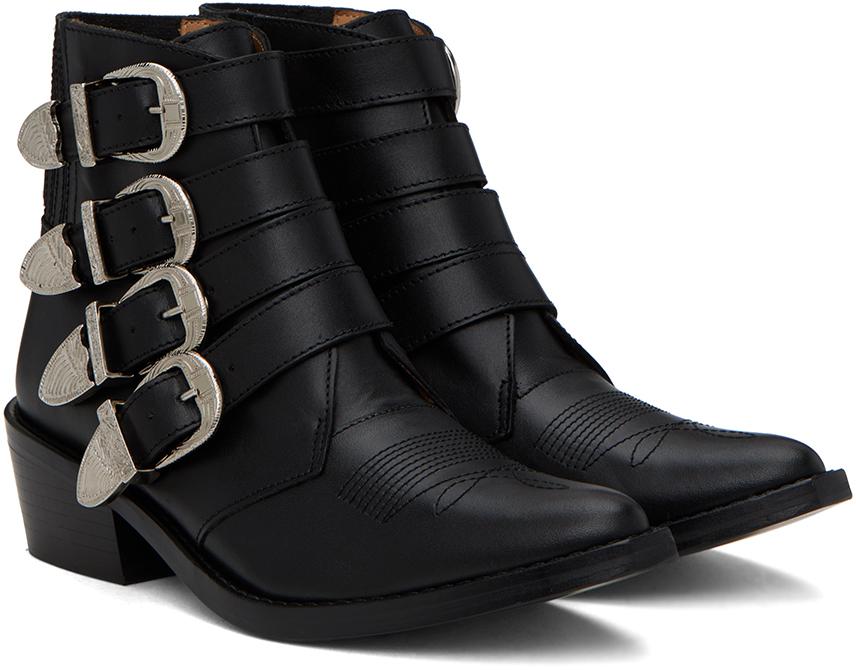 【関税込み】Aj1288 Boots - Toga Pulla - Leather - Black 関税込み】Aj1288 Boots - Toga Pulla - Leather - Black