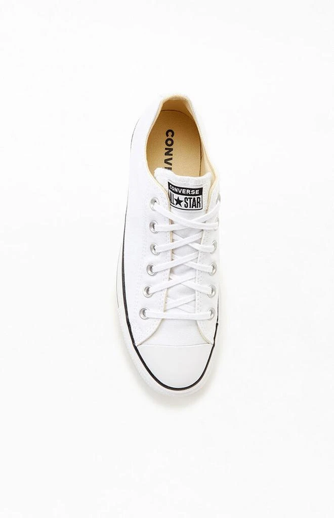 Converse Women's White Chuck Taylor Platform Low Top Sneakers 5