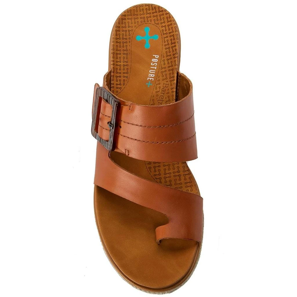 Baretraps Baize Womens Leather Posture Wedge Sandals 3