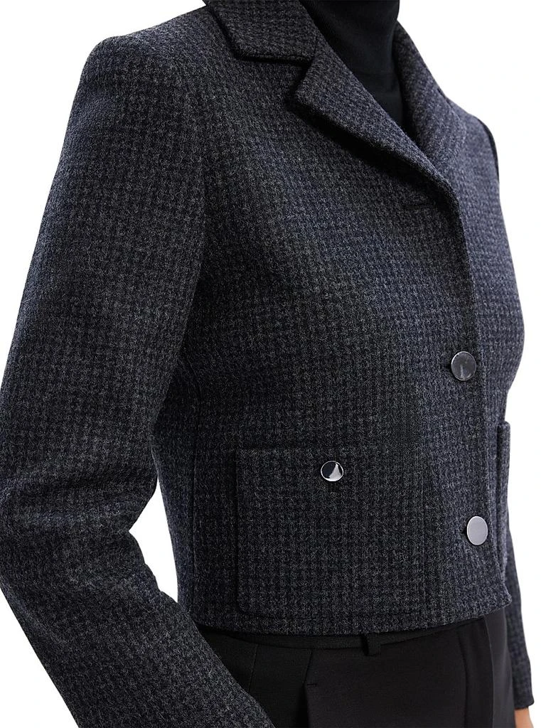 Theory Wool-Blend Boxy Crop Jacket 6
