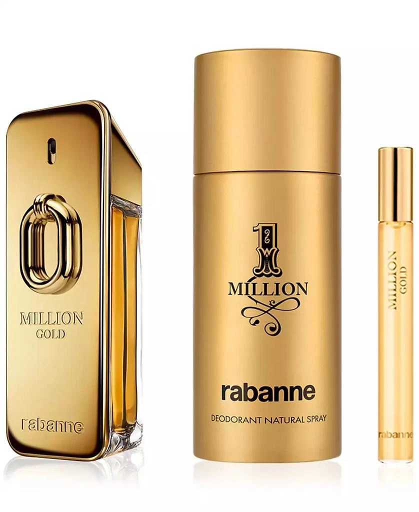 Rabanne Men's Million Gold Eau de Parfum Intense Spray, 3.4 oz. 2