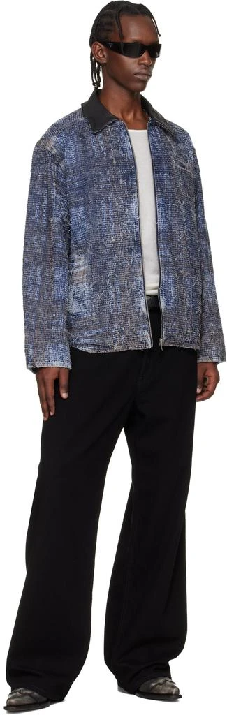 Diesel Blue D-Ivar-S1 Denim Jacket 4