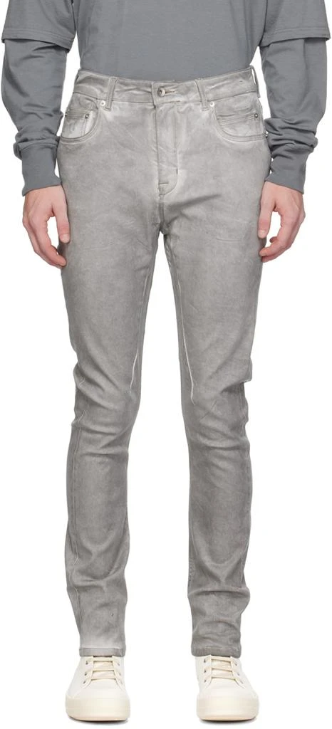 Rick Owens DRKSHDW Off-White Porterville Detroit Cut Jeans - Jeans  