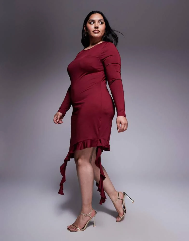 lilith's rage long sleeve dress Gothic Lilith Maxi Dress by Restyle with Harness and Mesh Skirt