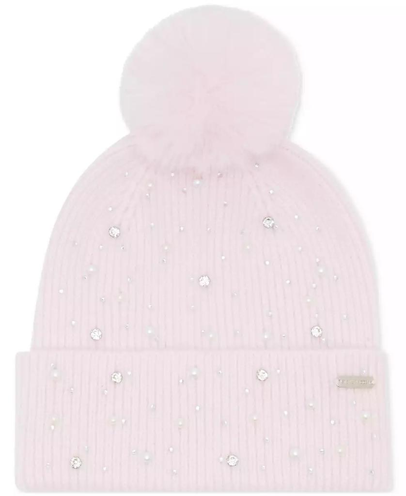 Steve Madden Scarf and pom pom beanie white hot includes gift box