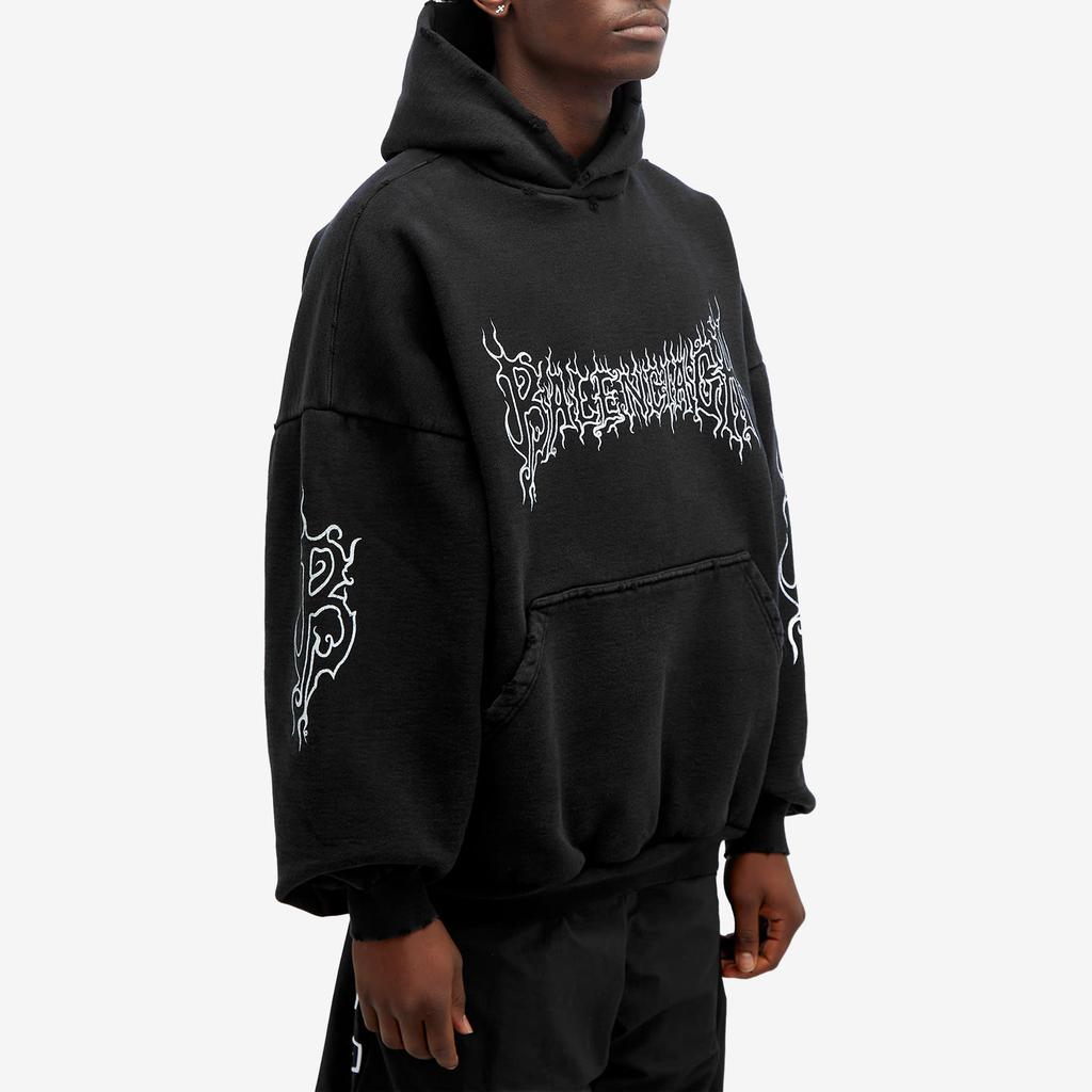 Shop Balenciaga Darkwave Popover Hoody on Sale at BeyondStyle