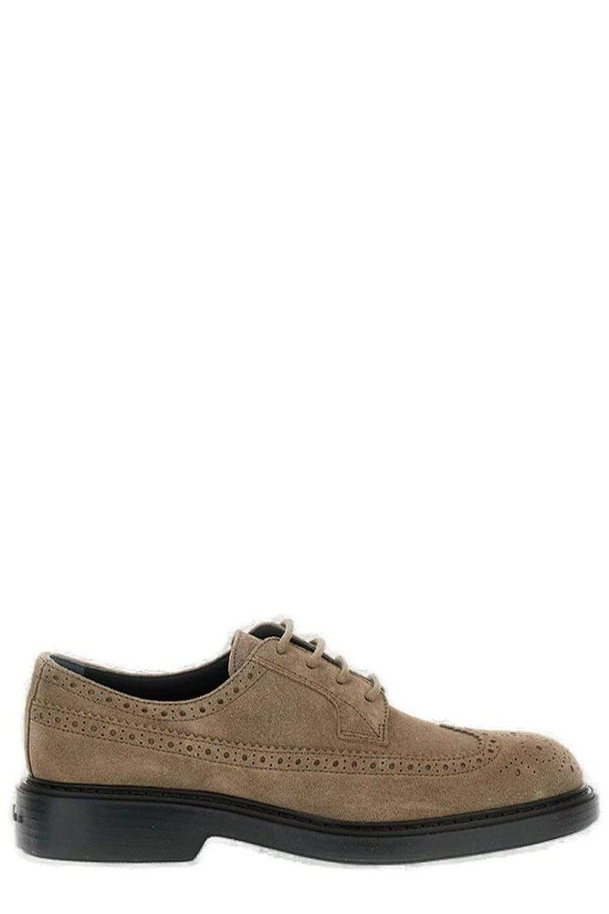 hogan Hogan Round Toe Lace-Up Shoes