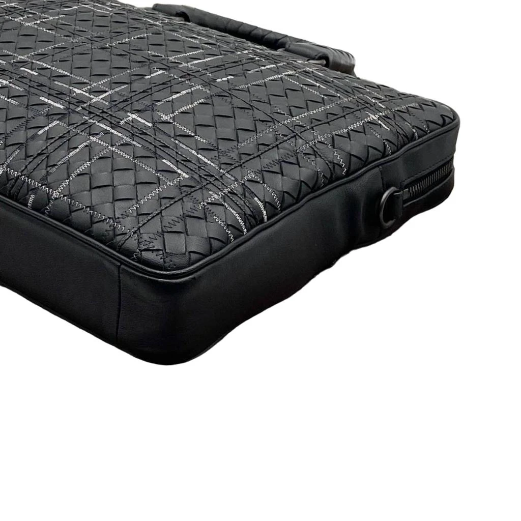 Bottega Veneta Bottega Veneta Atlas Intrecciato Leather Briefcase 4