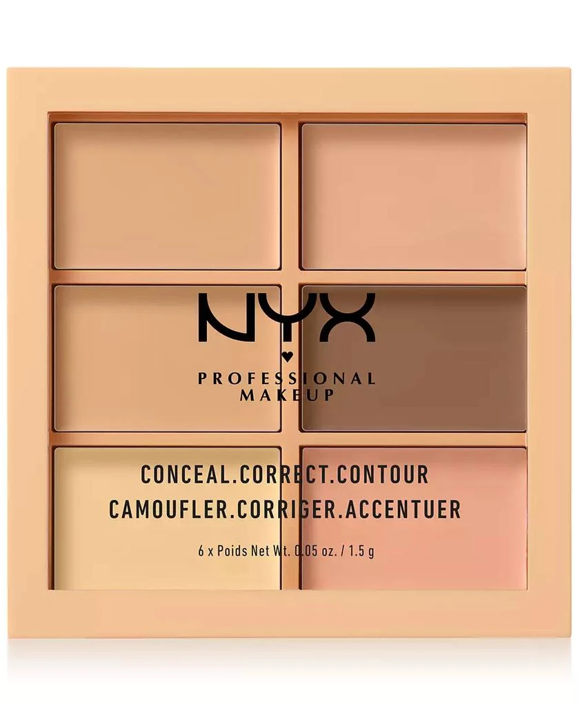 NYX Professional Makeup Conceal Correct Contour Palette Light 1