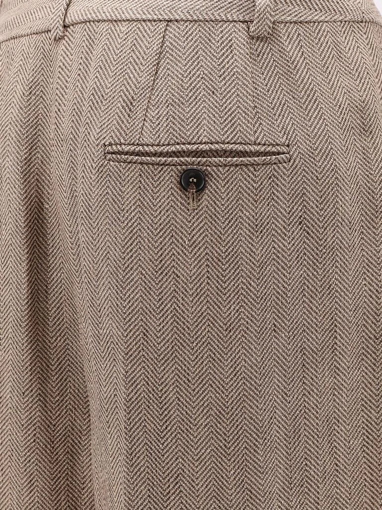 Loro Piana Nyack herringbone linen trouser 3