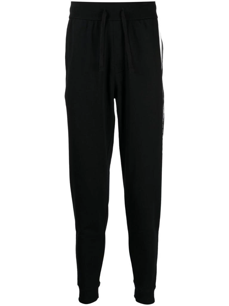 Hugo Boss HUGO BOSS Men's Authentic Pants, Black Grease Sweat Pants Joggers 2