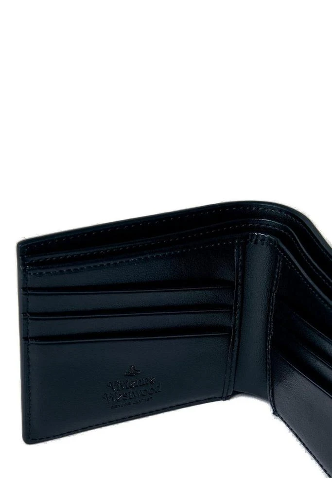 Vivienne Westwood Vivienne Westwood Bondage Logo Plaque Bi-Fold Wallet 4