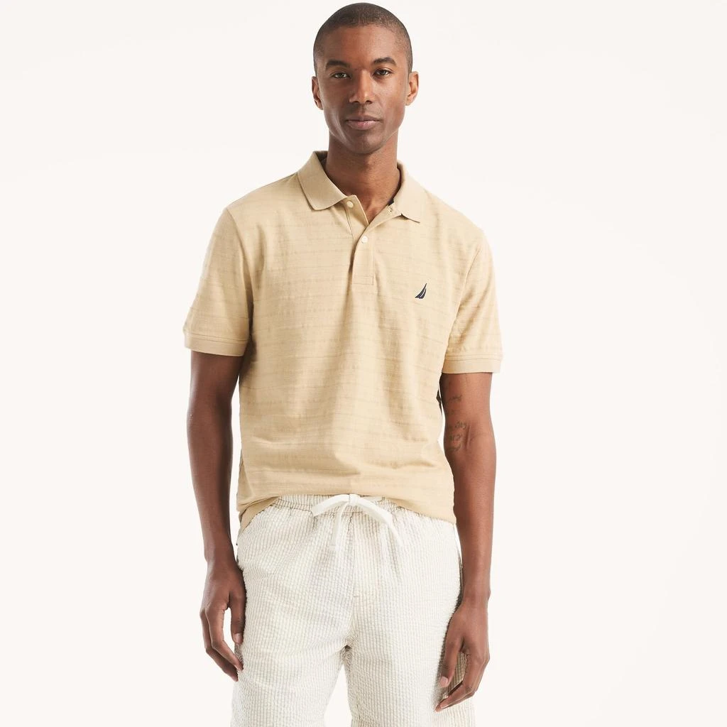 Nautica Mens Classic Fit Shadow Stripe Polo 5