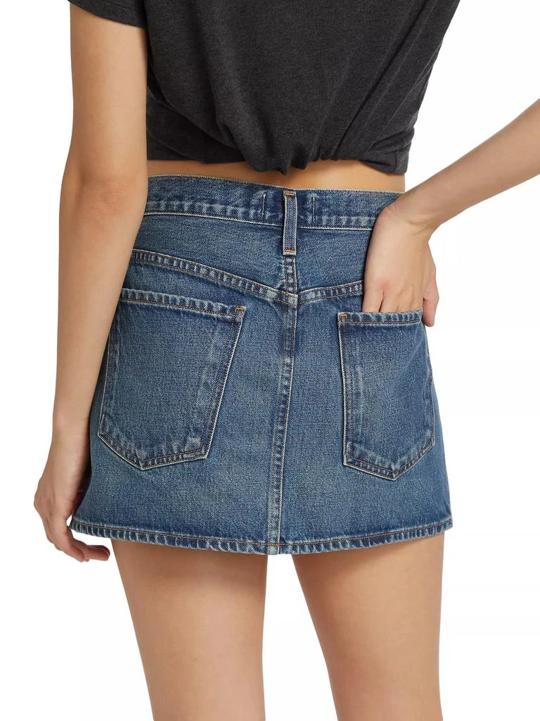 AGOLDE Alek Denim Miniskirt 5