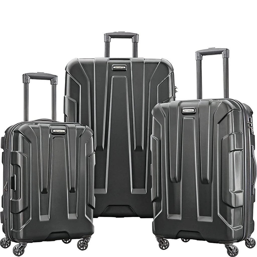 Samsonite Samsonite Centric Hardside Expandable Luggage with Spinner Wheels, Black, 3-Piece Set (20/24/28)