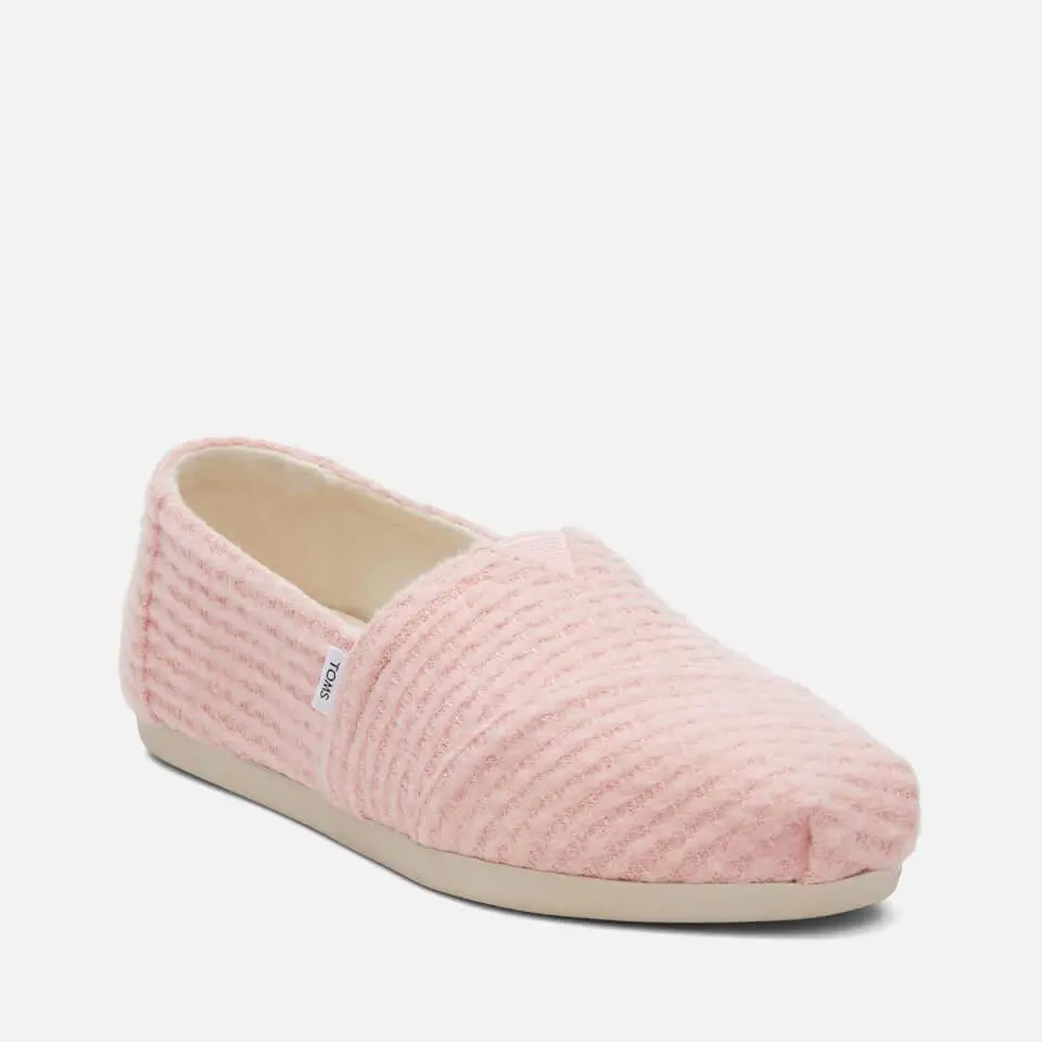 TOMS TOMS WOMEN'S BRUSHED KNIT PUMPS 3