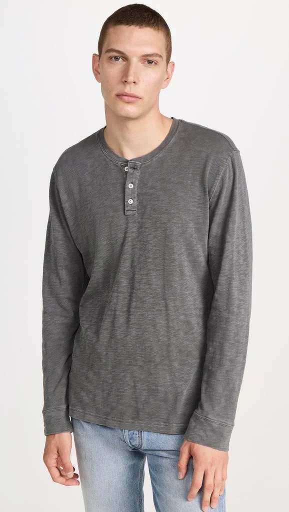 Rails Skhi Long Sleeve Henley Top 6