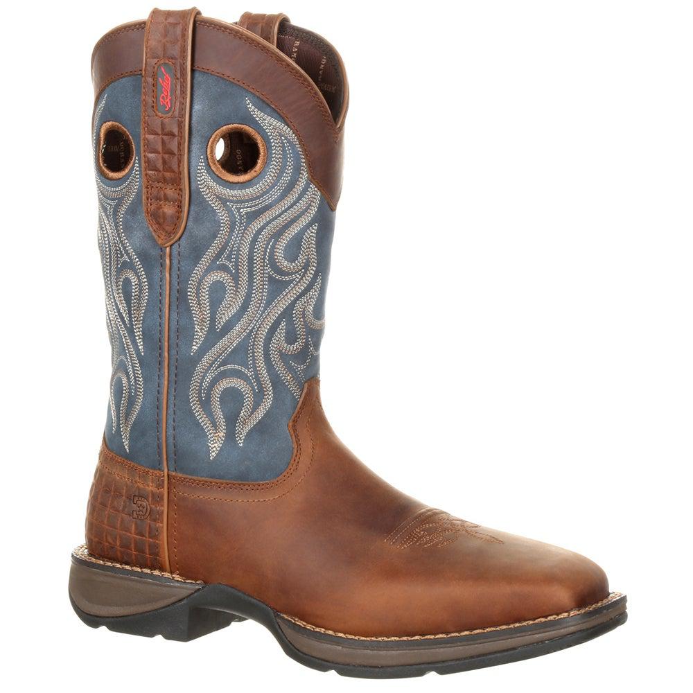Durango Rebel Distressed Square Toe Cowboy Boots
