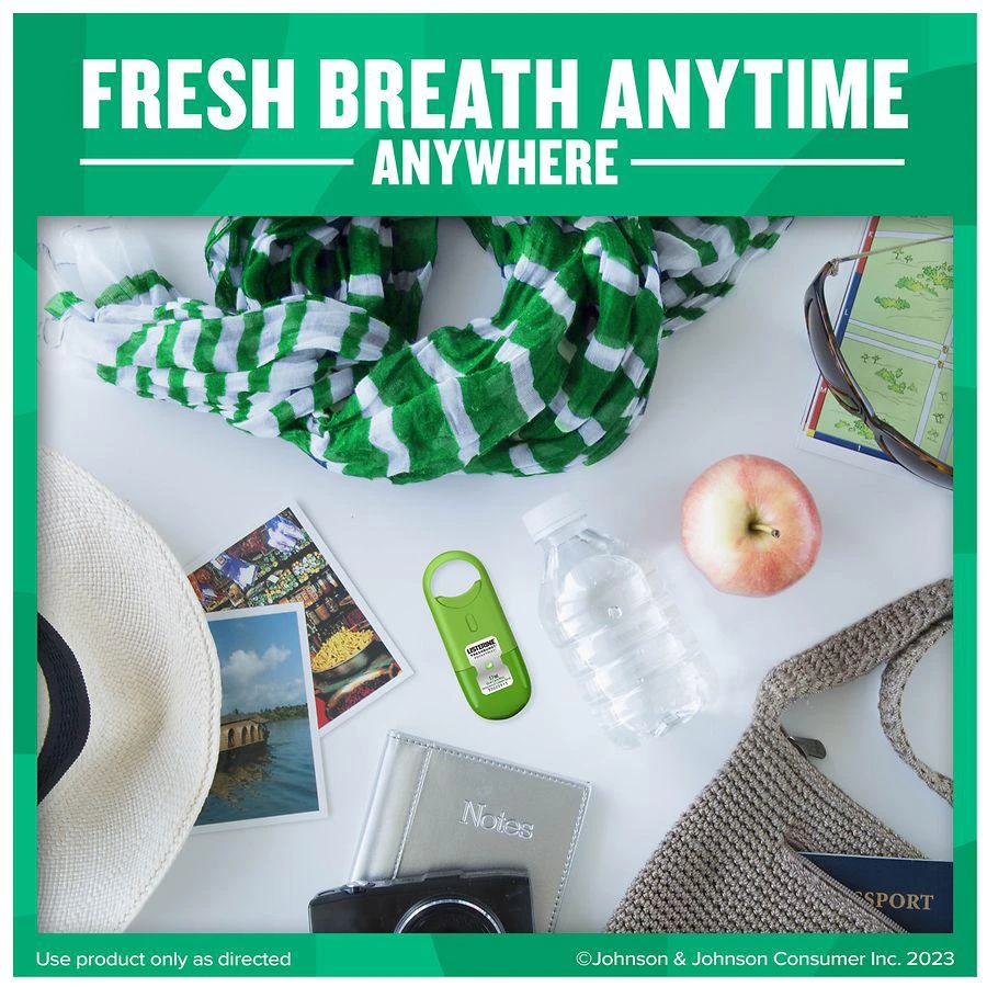 Listerine Pocketmist Fresh Breath Spray Mist Spearmint 8