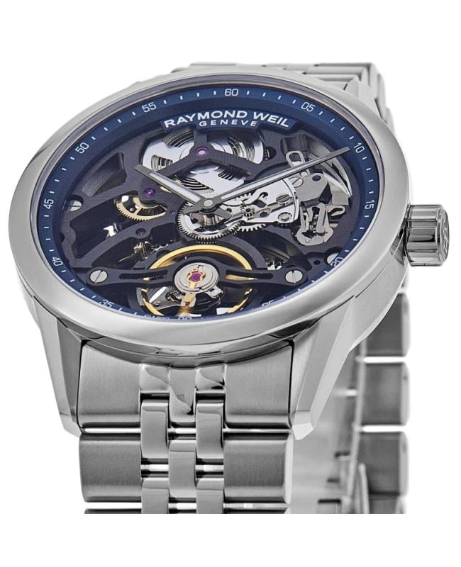Raymond Weil Raymond Weil Freelancer Automatic Skeleton Dial Steel Men's Watch 2783-ST-50000 2