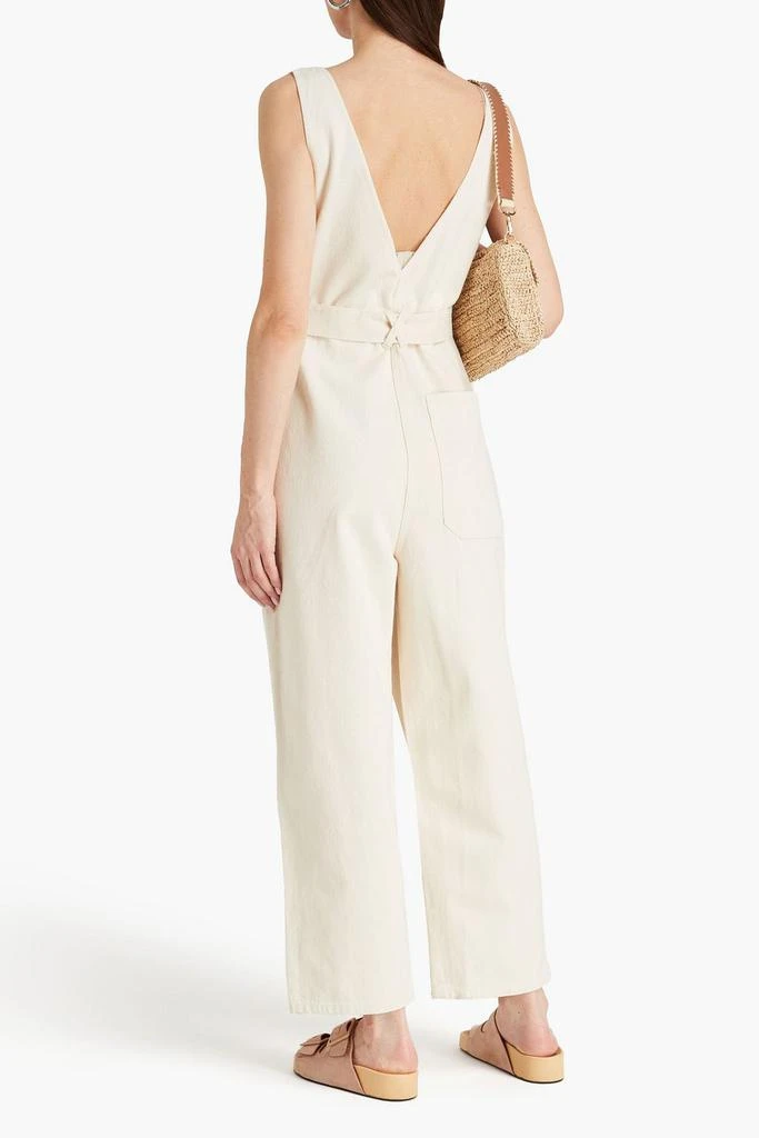 Alex Mill Belted denim jumpsuit 3