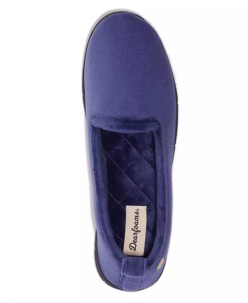 Dear Foams Women's Rachel Velour Closed Back Loafer 4