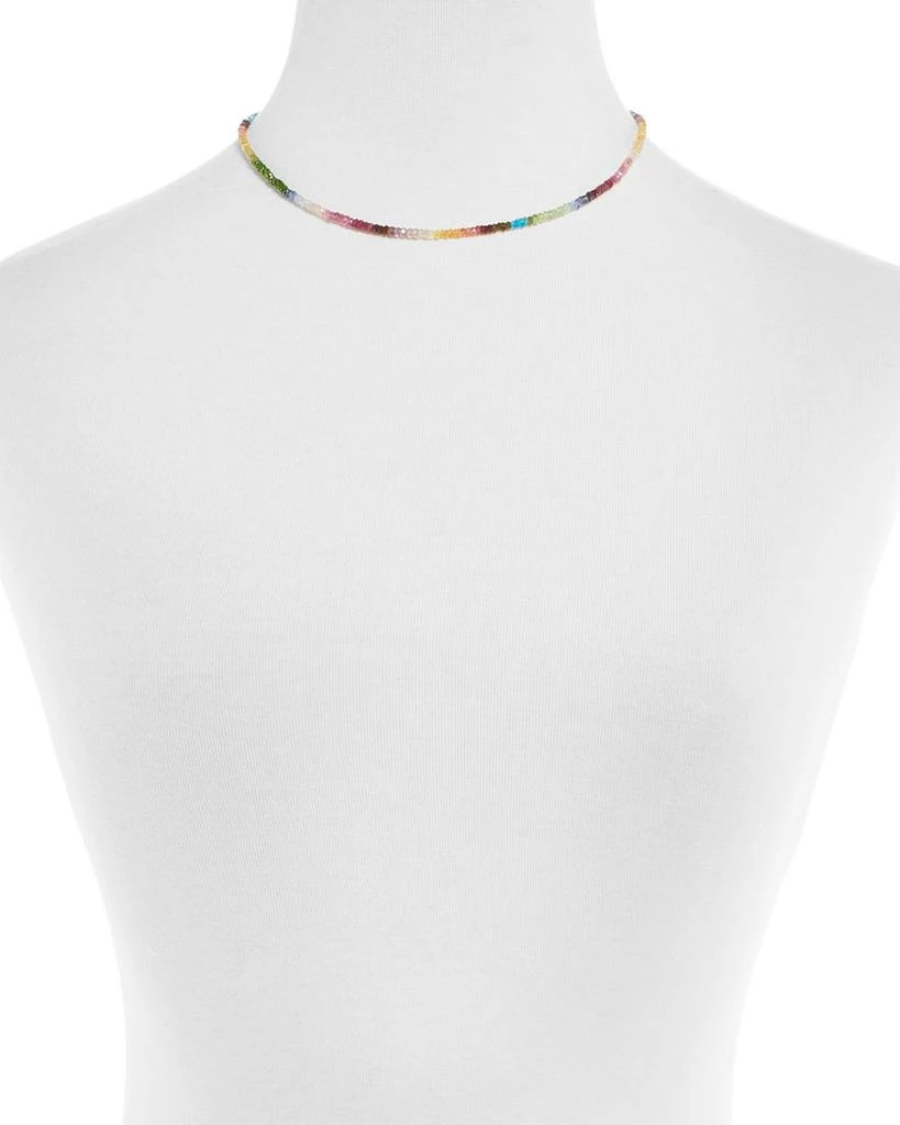 Shashi SHASHI Aisha Gem Necklace, 14"-16" 2