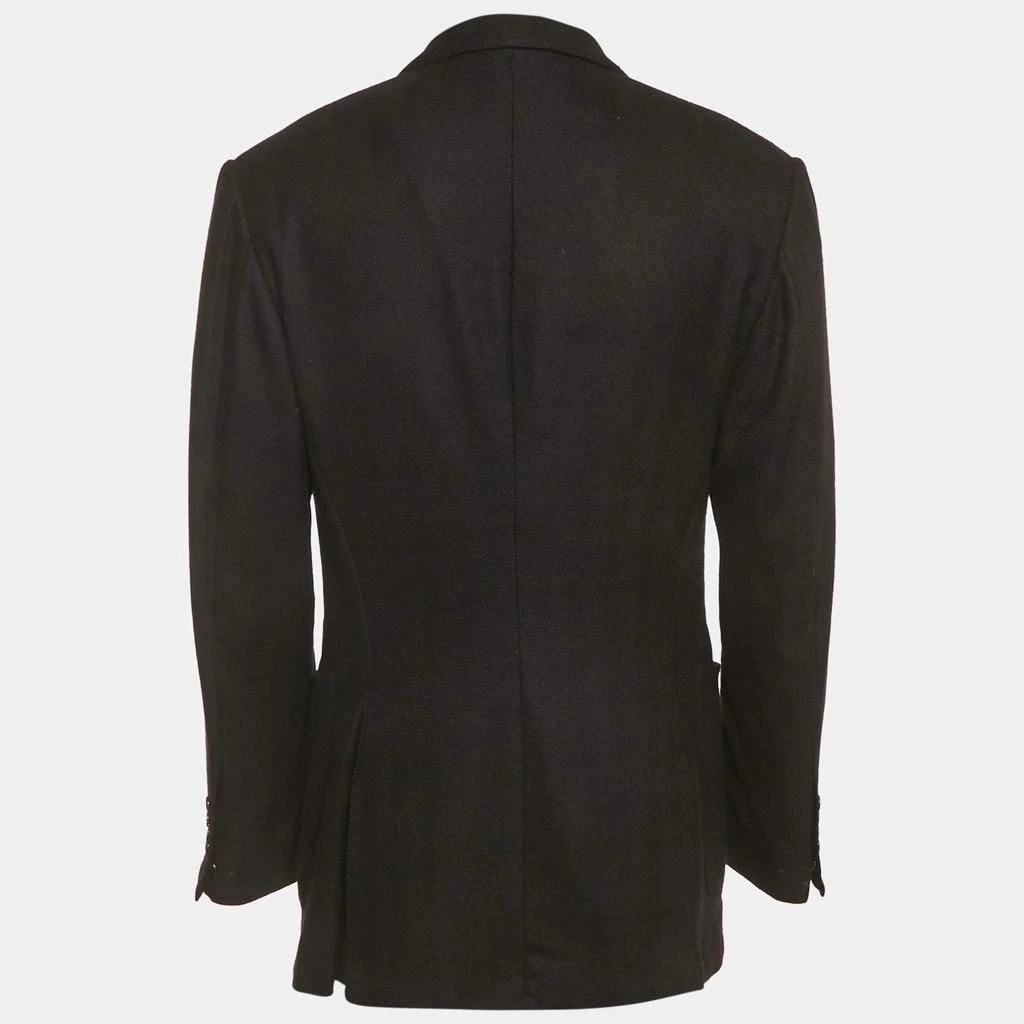 Tom Ford Tom Ford Black Silk Blend Single Breasted Blazer XXL 2
