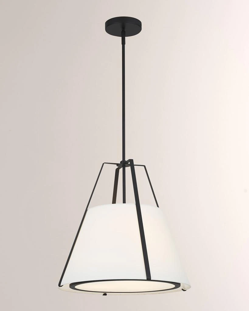 Crystorama Fulton 3-Light Pendant 1