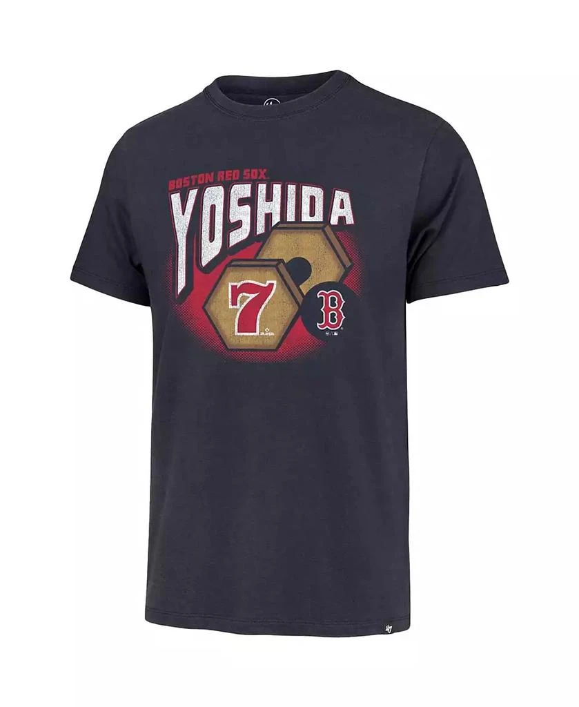 47 Brand Men's Masataka Yoshida Navy Boston Red Sox HR Celebration T-shirt 2