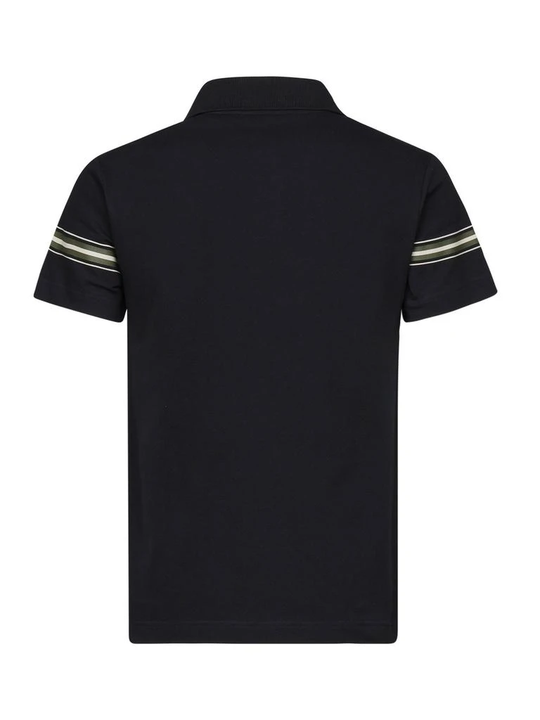 Burberry Burberry Equestrian Knight Motif Striped Polo Shirt 2