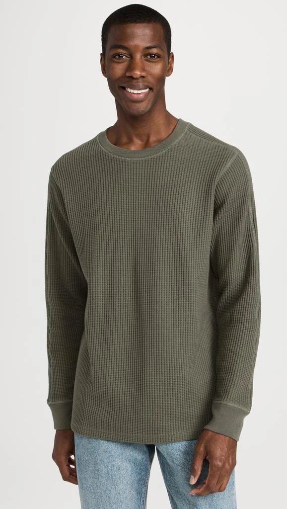 Rails Wade Waffle Thermal Long Sleeve Tee 1