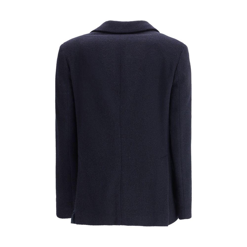 LARDINI Blue Wool Blazer