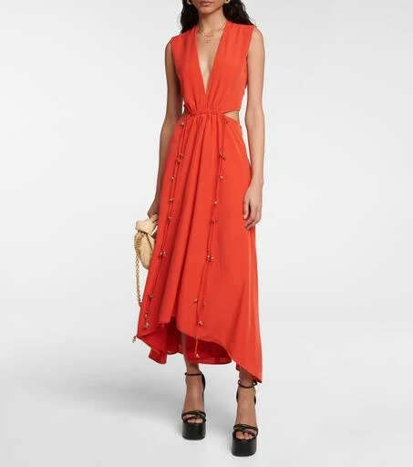Altuzarra V-neck midi dress 2