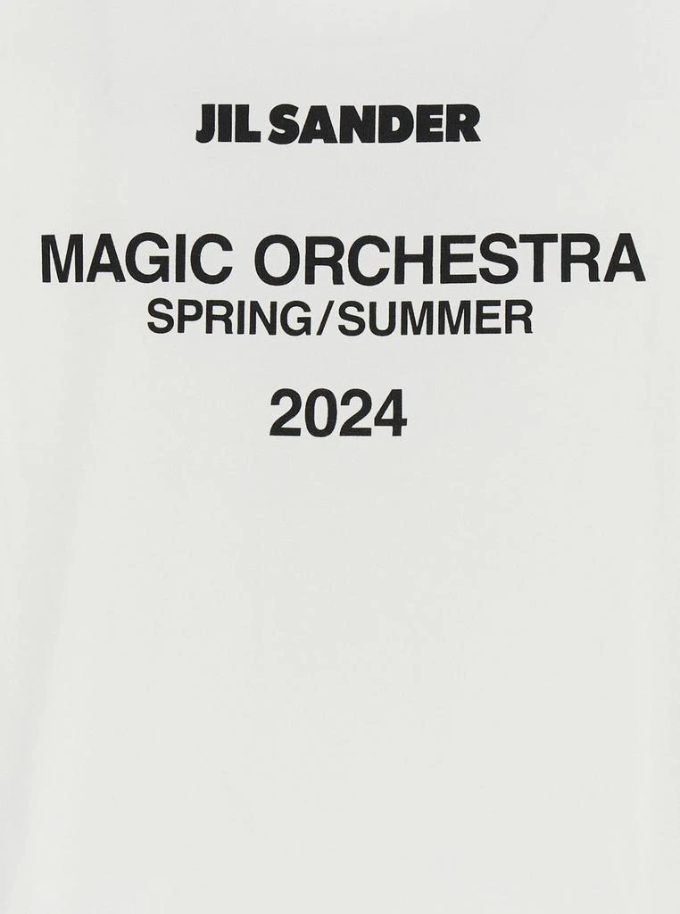 Jil Sander Jil Sander Logo Printed Layered T-Shirt 5