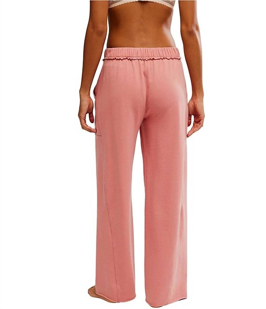 Free People Free People - Don't Wait Up Wide-leg Lounge Pant