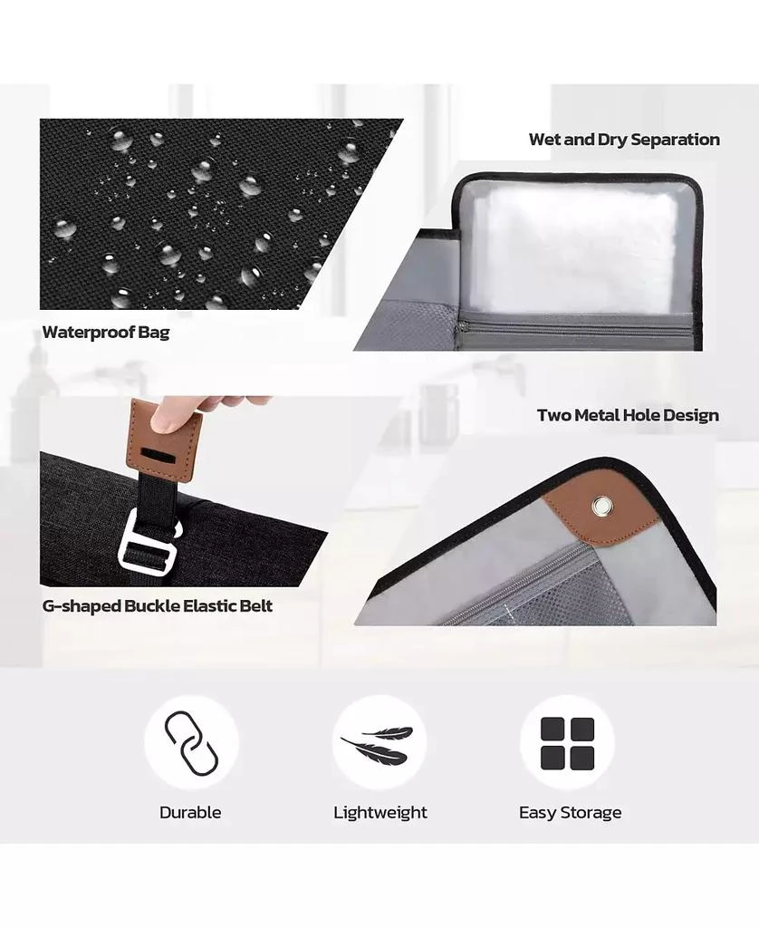 3p Experts Mens Travel Toiletry Bag 2