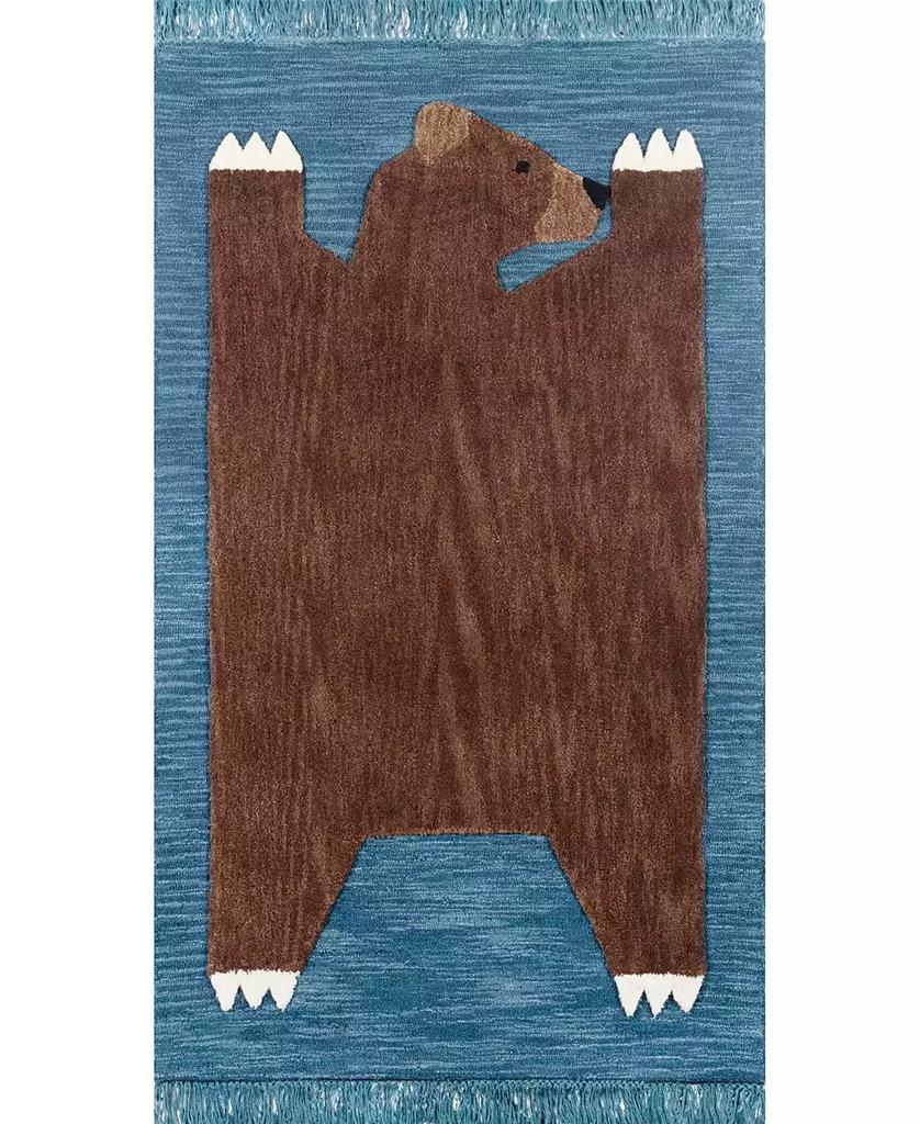 Momeni Atticus ATC-4 Navy 4' x 6' Area Rug