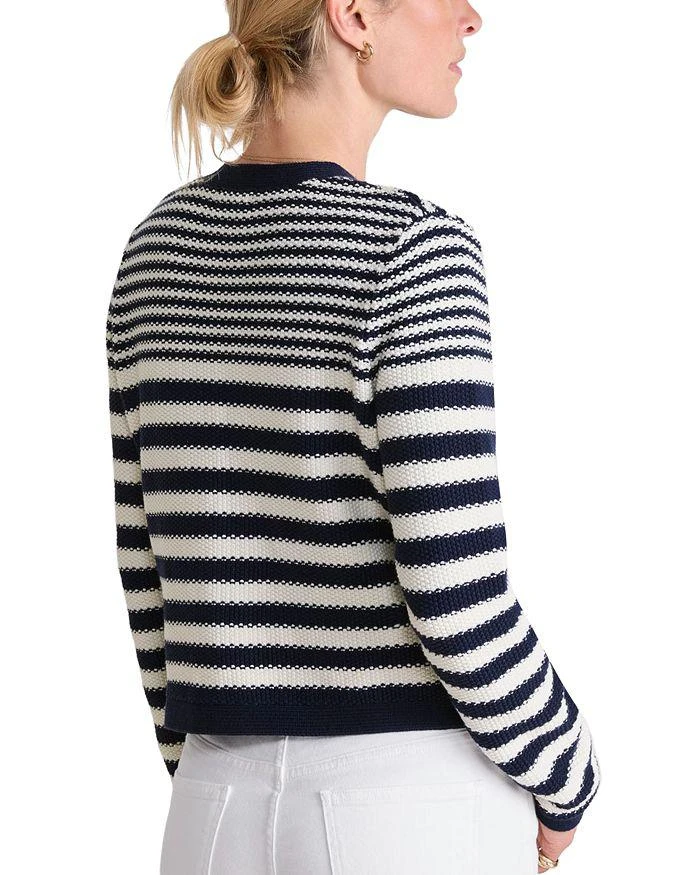 Vineyard Vines Cotton Cashmere Stripe Texture Cardigan 3