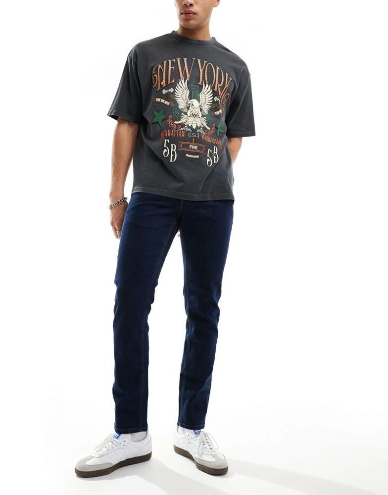 Ben Sherman Ben Sherman blue rinse wash denim jeans 4
