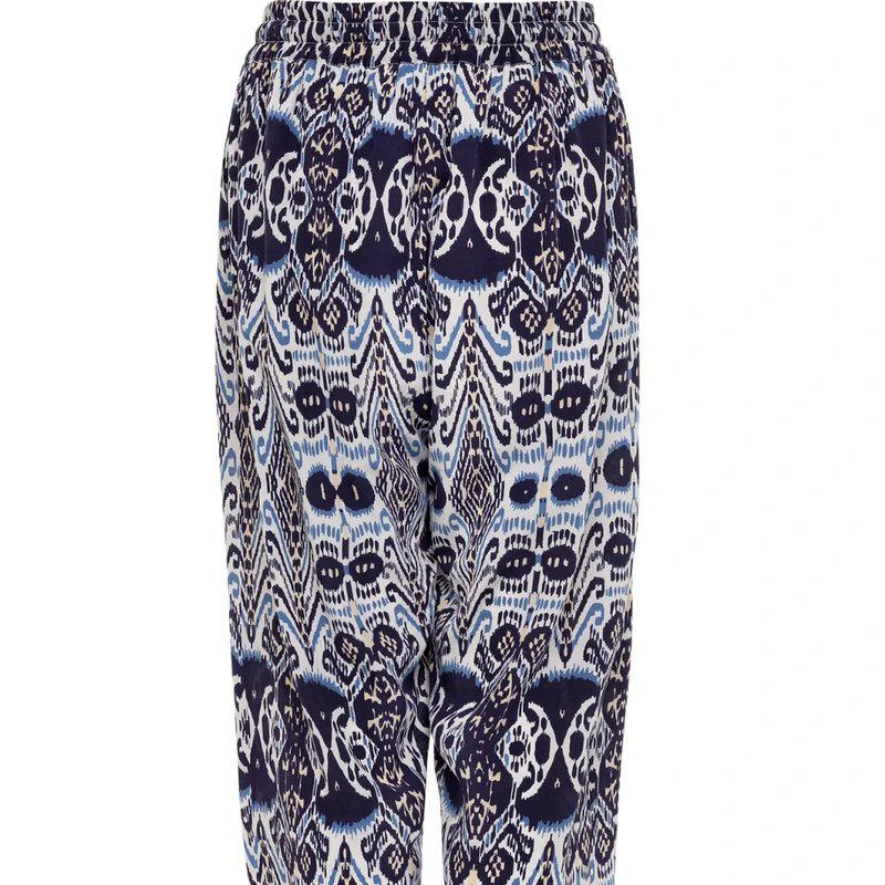 Carolina K Genie Pants Ikat Blue 2