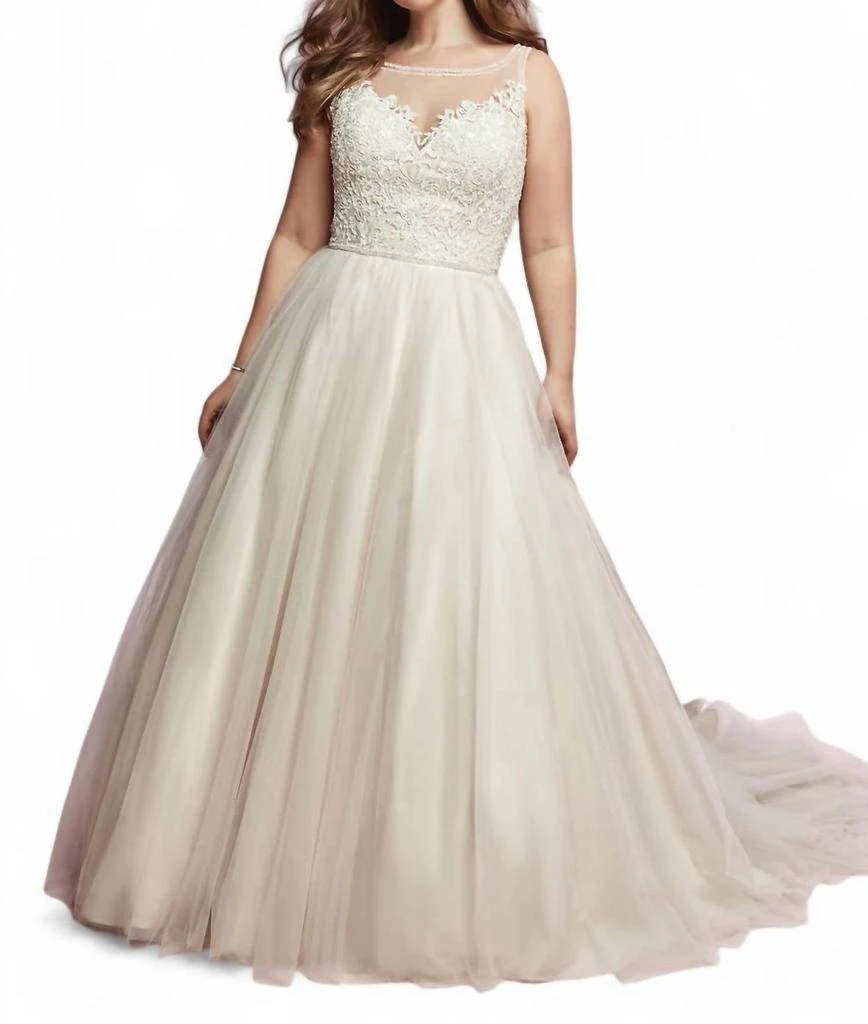 Rebecca Ingram Eliza Wedding Gown In Ivory 1