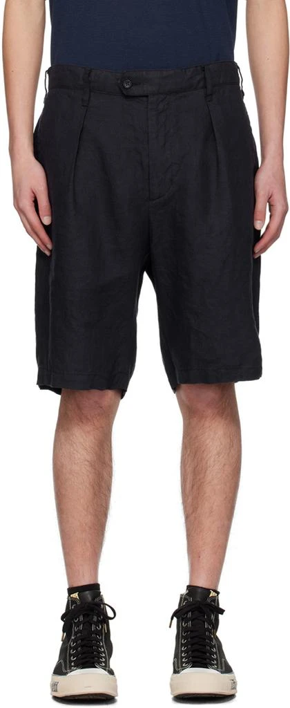 Engineered Garments Navy Sunset Shorts 1