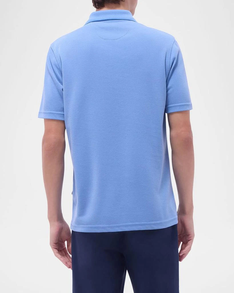 BUGATCHI Men's Ottoman Short-Sleeve Polo Shirt 3