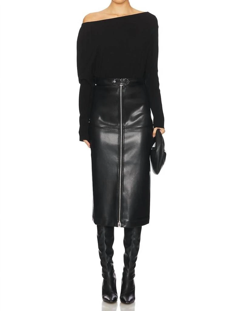 SIMKHAI Simkhai - Bianca Midi Skirt 5