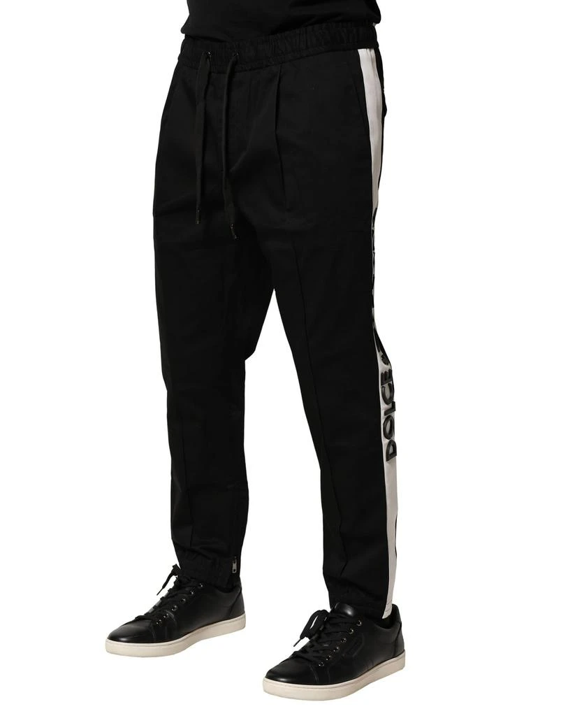 Dolce 
Gabbana Cotton Mid Waist Jogger Men
s Pants 2