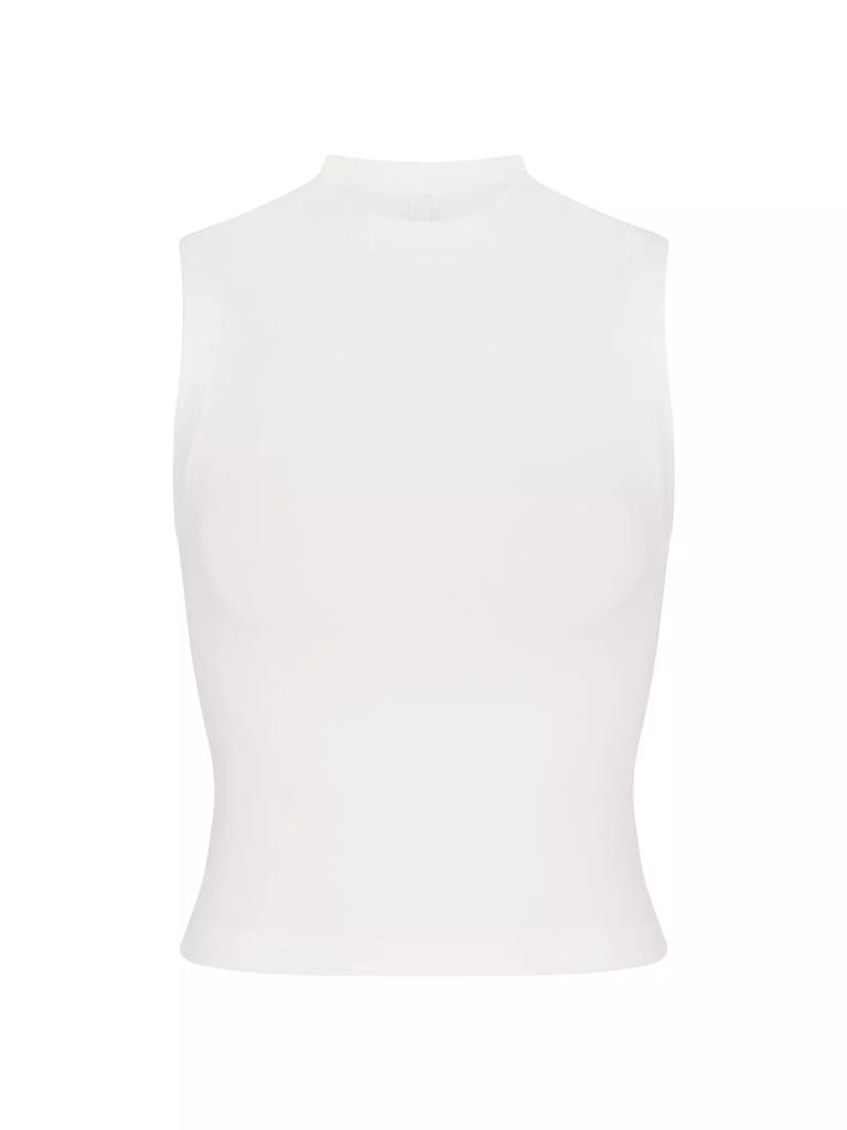 SKIMS Cotton Jersey Mock Neck Tank