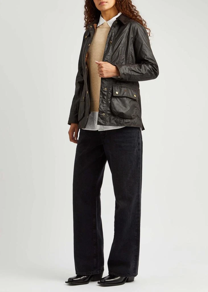 ALEXACHUNG Beadnell waxed cotton jacket 4