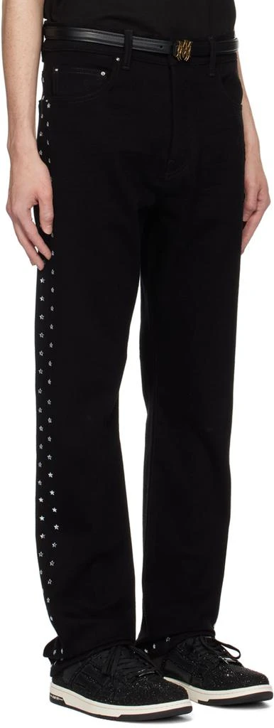 AMIRI Black Star Crystal Slim Jeans 2